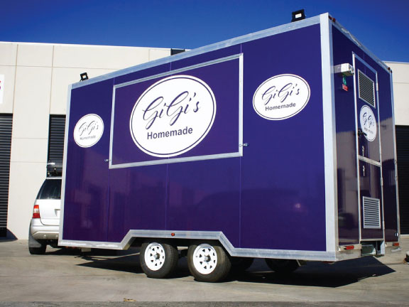 Custom built Food Trailers